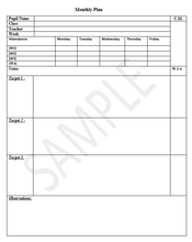 Load image into Gallery viewer, Short-Term Planning Templates for SETs - Digital Resource