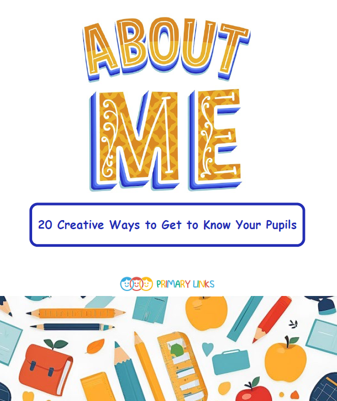 All About Me: 20 Creative Ways to Get to Know Your Pupils ✨