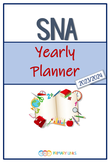 REDUCED SNA Planner 2023/24 *(Slight Wear on cover)* See pictures for examples
