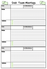 Load image into Gallery viewer, REDUCED SNA Planner 2023/24 *(Slight Wear on cover)* See pictures for examples
