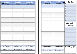 Special Education Teacher Planner 2023/24