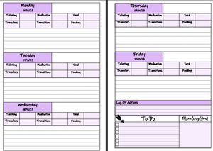 REDUCED SNA Planner 2023/24 *(Slight Wear on cover)* See pictures for examples