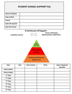 School Support Plan Starter Pack – Digital Download