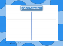 Load image into Gallery viewer, FREE WRITING POSTERS - Digital Download
